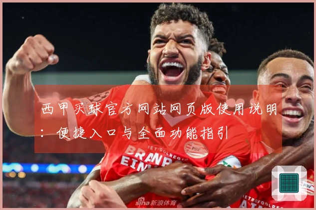 西甲买球官方网站网页版使用说明：便捷入口与全面功能指引
